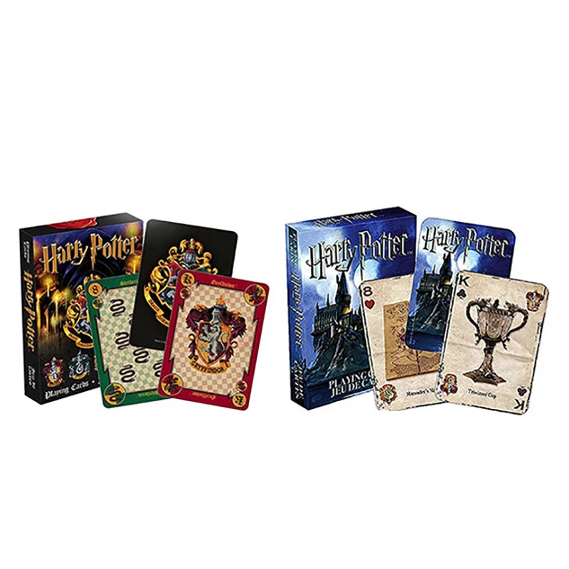 1 шт. Harri Potter игральные карты игра Хогвартс Дом коллекция значки замок кресты 2