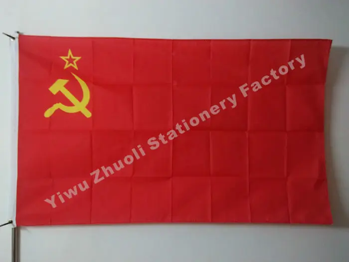 Советского Союза ФЛАГ 150X90 см(3x5FT) Советского Союза СССР CCCP, российский баннер