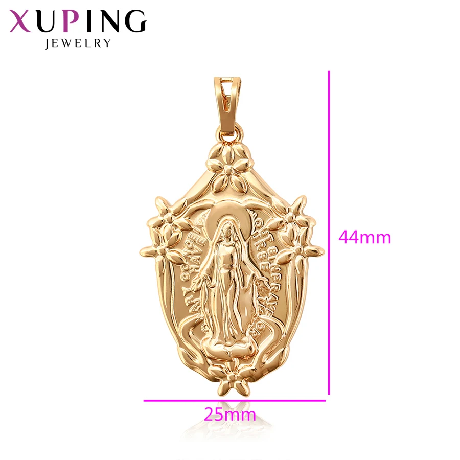 Xuping темпераментное модное ожерелье кулон для женщин мужчин Иисуса сера