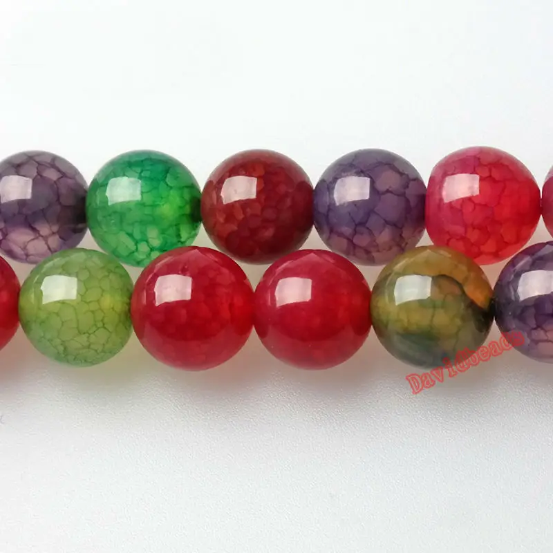 Натуральный камень турмалин смешанные жилы дракона оникс Агаты круглые бусины