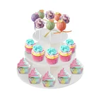 1 набор, 3-уровневая подставка для торта, подставка для леденцов, украшение для свадьбы, дня рождения, подставка для торта, кексов, настольная подставка для десертов