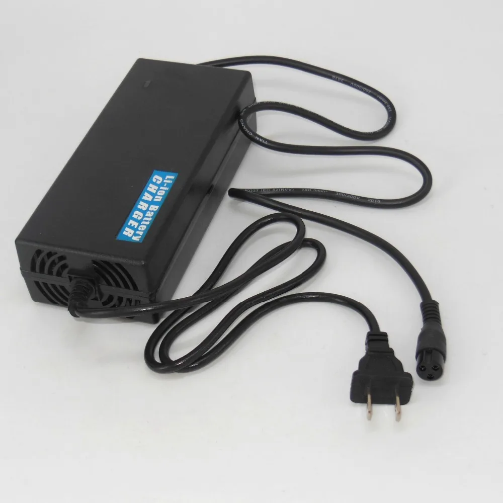 220VAC 42VDC 2.0A ЛИТИЕВАЯ/LiPo батарея зарядное устройство/E-Bike зарядное устройство подходит для 10S 36V 7-15Ah Lipo аккумулятор