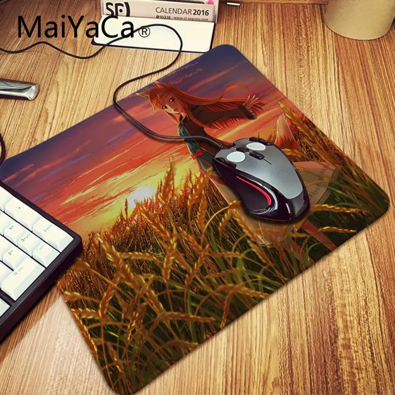 MaiYaCa Spice and Wolf Holo beauty Аниме Девушки ноутбук компьютер коврик для мыши геймер игровая клавиатура Коврик компьютер планшет коврик для мыши