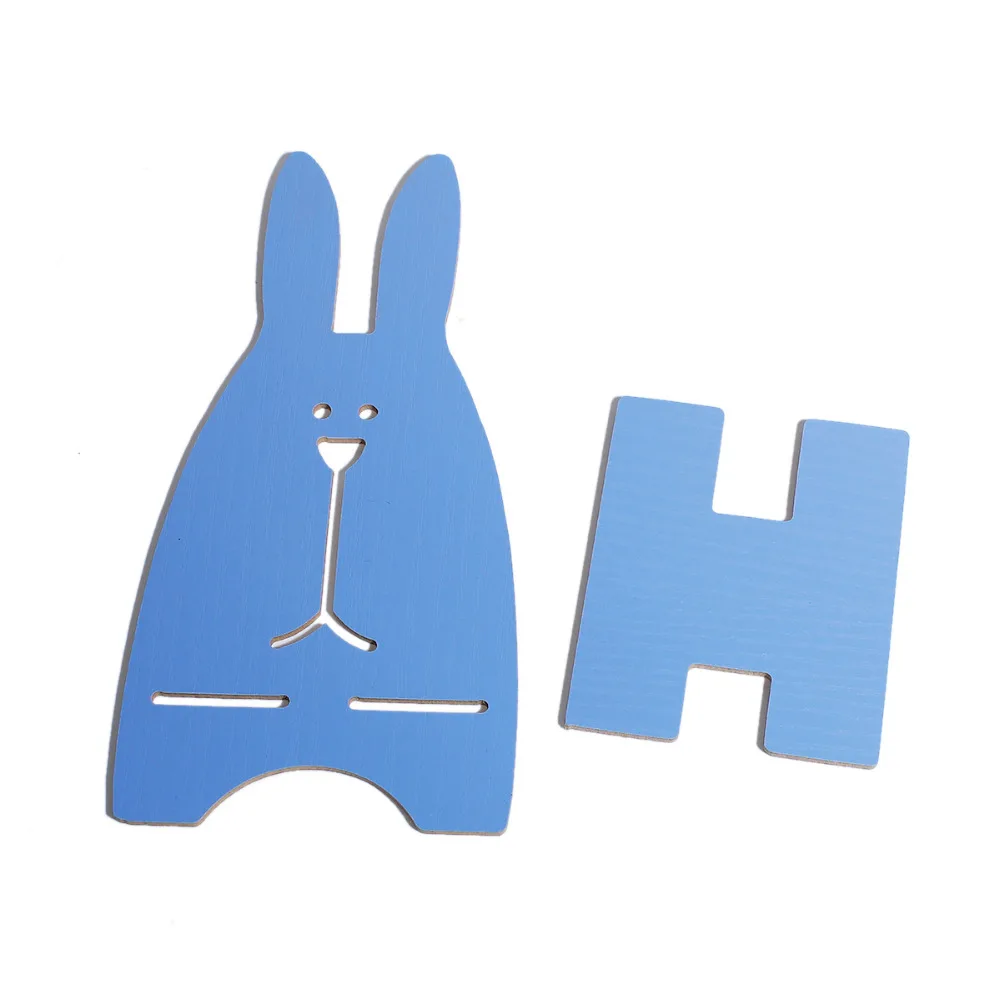 Универсальный настольный держатель для телефона с милым кроликом из дерева