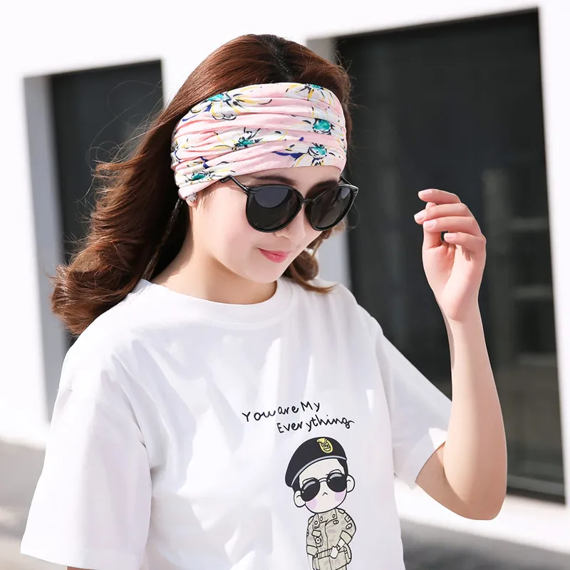 Женский многофункциональный шарф miya Mona шапка-Бандана с цветочным узором осенняя