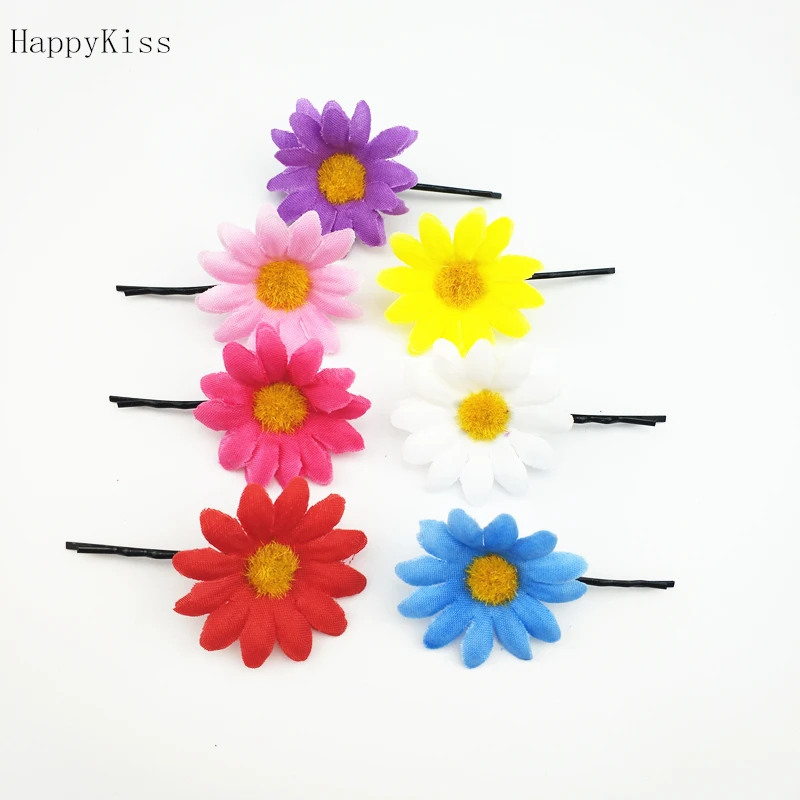 10 шт. заколки для волос из шелковой ткани | Украшения и аксессуары