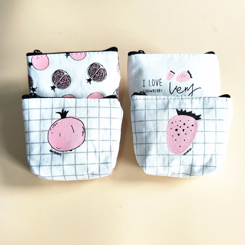 Простой тканевый кошелек M113 с мультяшным рисунком Большая вместительная сумка