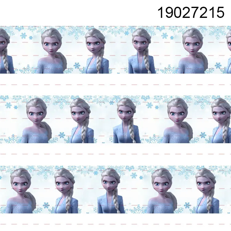 10 ярдов-разные размеры-Эльза и Анна мультяшная лента с принтом корсажная 19027213 |