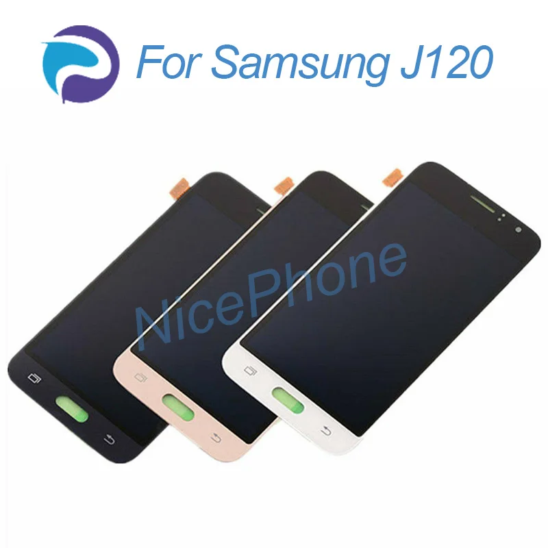 Для samsung J1 2016 J120 ЖК экран сенсорный дигитайзер сборка Замена для lcd|Экраны