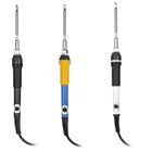 Электрический паяльник Dc 12-24 в 75 Вт, миниатюрная сварочная станция с регулируемой температурой, инструмент со стандартным наконечником, Электрический паяльник