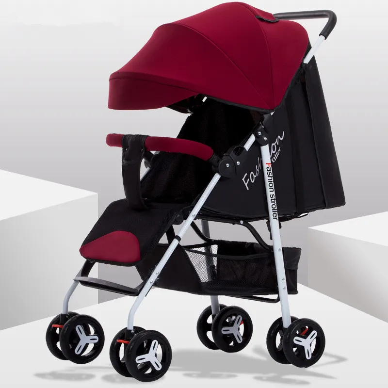 4 8 кг легкая детская коляска складная переносная четырехколесная Kinderwagen Детские