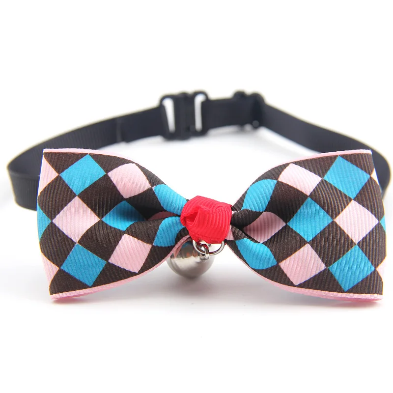 Ошейник для кошки с милым бантом ожерелье кошек щенков очаровательных маленьких