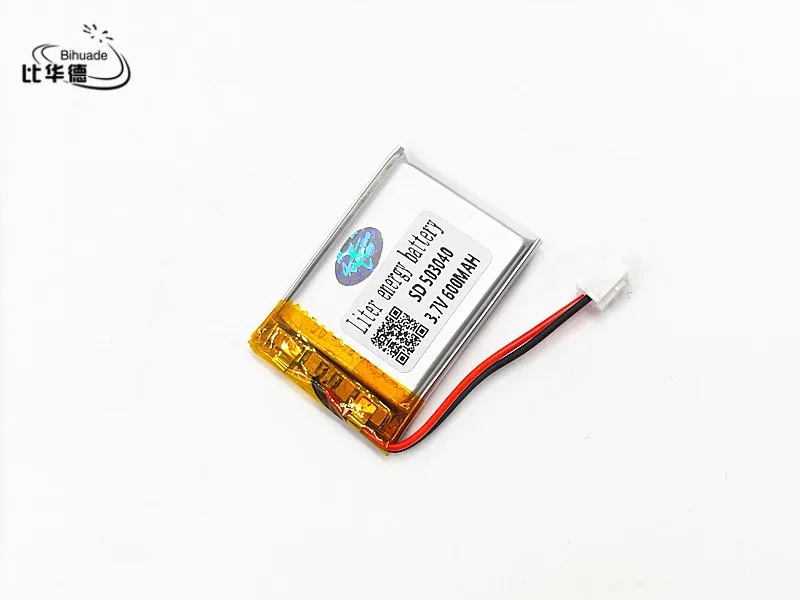 XHR 2P 2 5 503040 3 7 V 600MAH литиевая полимерная аккумуляторная батарея 503042|battery battery