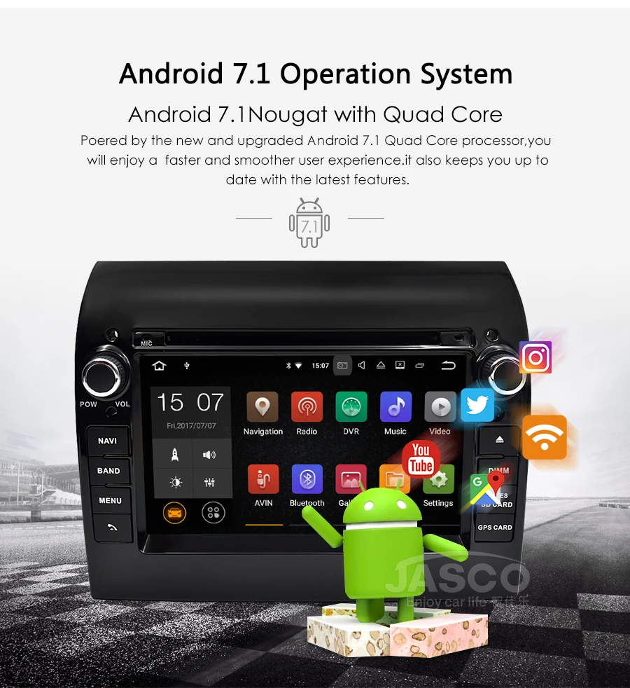 4G ram Android 9,0 Автомобильный DVD стерео для Fiat Ducato джемпер боксер навигация Mutimedia Видео Аудио головное устройство