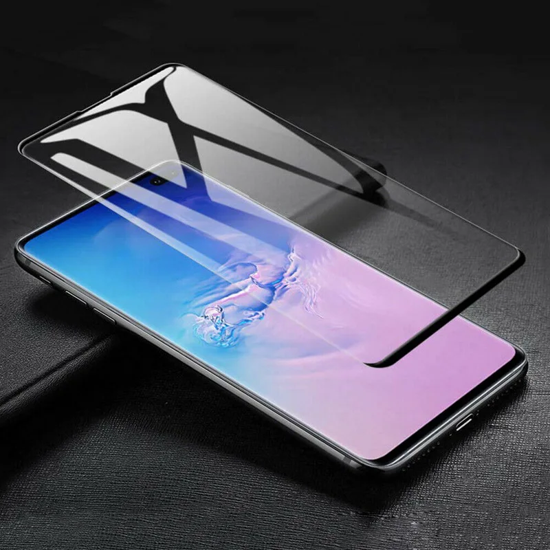 YISHANGOU 6D изогнутый протектор Закаленное стекло разблокированная версия для samsung S10 S10 PLUS NOTE 10 PRO Защитная крышка экрана