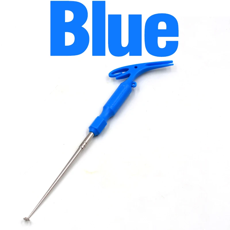 Blue 1Pcs MNFT рыболовные универсальные инструменты для завязывания летучих ногтей, инструмент для удаления крючков, быстрое завязывание узлов, инструмент для вязания петель и карабин - Цвет: Blue 1Pcs