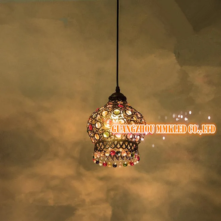 Богемная американская люстра в средиземноморском стиле для бара ресторана лампа