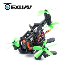 Exuav max Цербер 110 FPV системы Racing Drone мм Колесная база 2 руки углерода