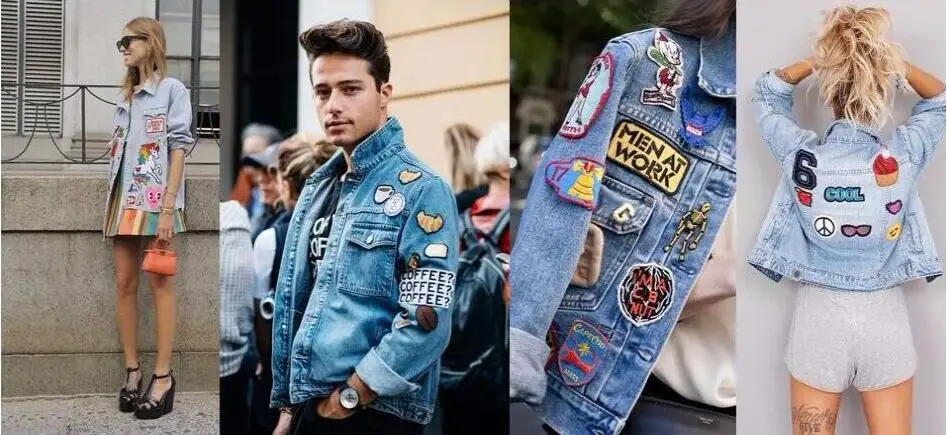 

Prajna Punk ZIPPER CAT Fingers Iron On Patch Clothing Embroidered Sewing Applique Sew On Fabric Badge Apparel Accessories Patch