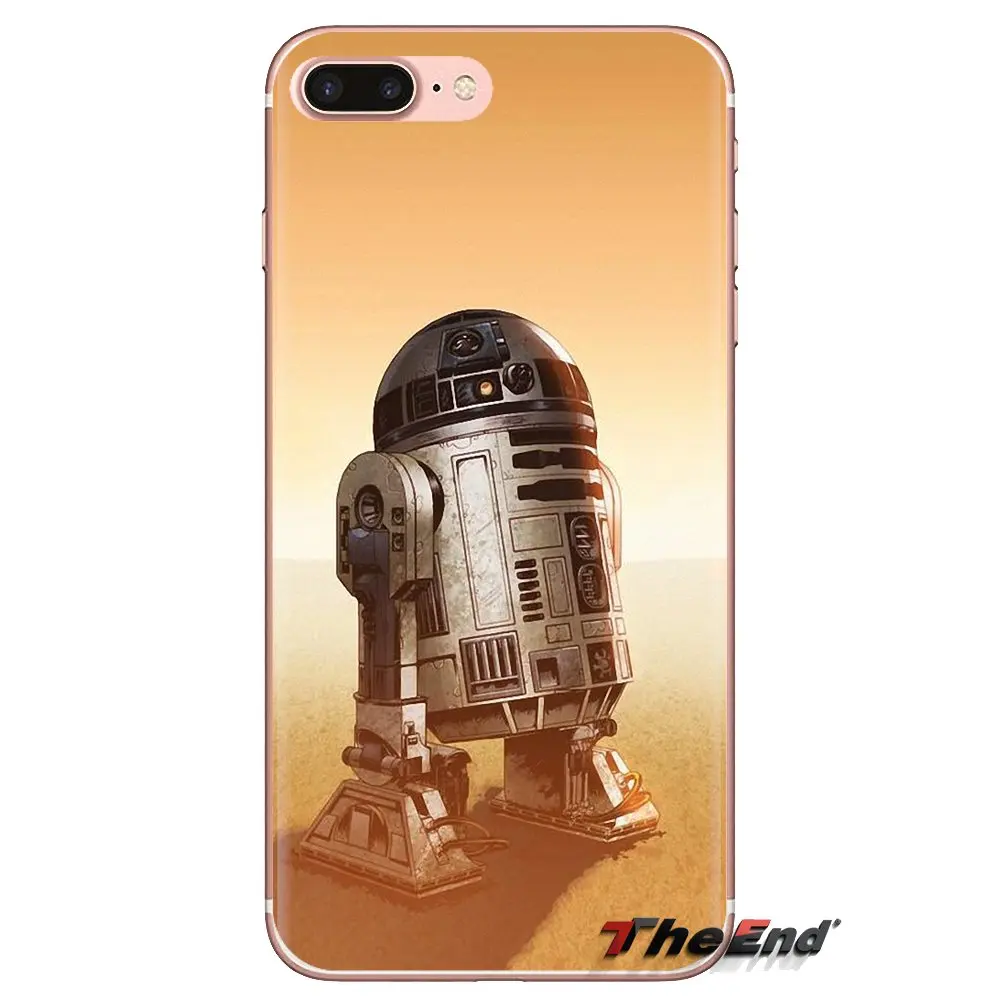Star Wars R2D2 Robot For Huawei Mate Honor 4C 5C 5X 6X 7 7A 7C 8 9 10 8C 8X 20 Lite Pro Transparent Soft Shell Covers |