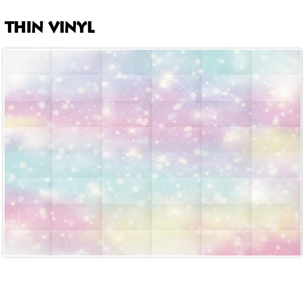 Фотофоны Allenjoy для фотосъемки красочные яркие радужные Сияющие блестящие