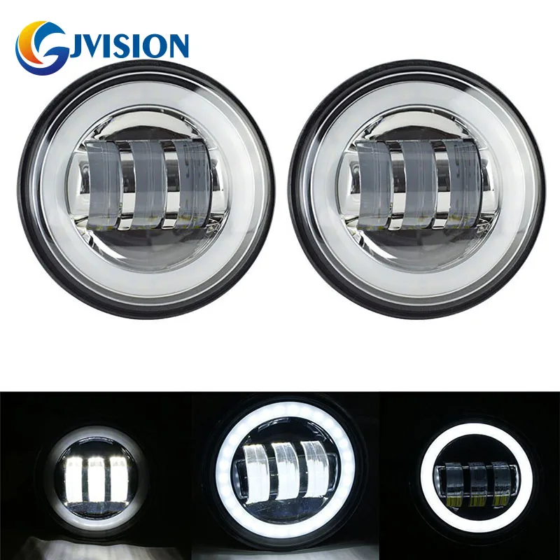 Белый светодиодный противотуманный прожектор для мотоцикла 4 5 дюйма s 1/2 |