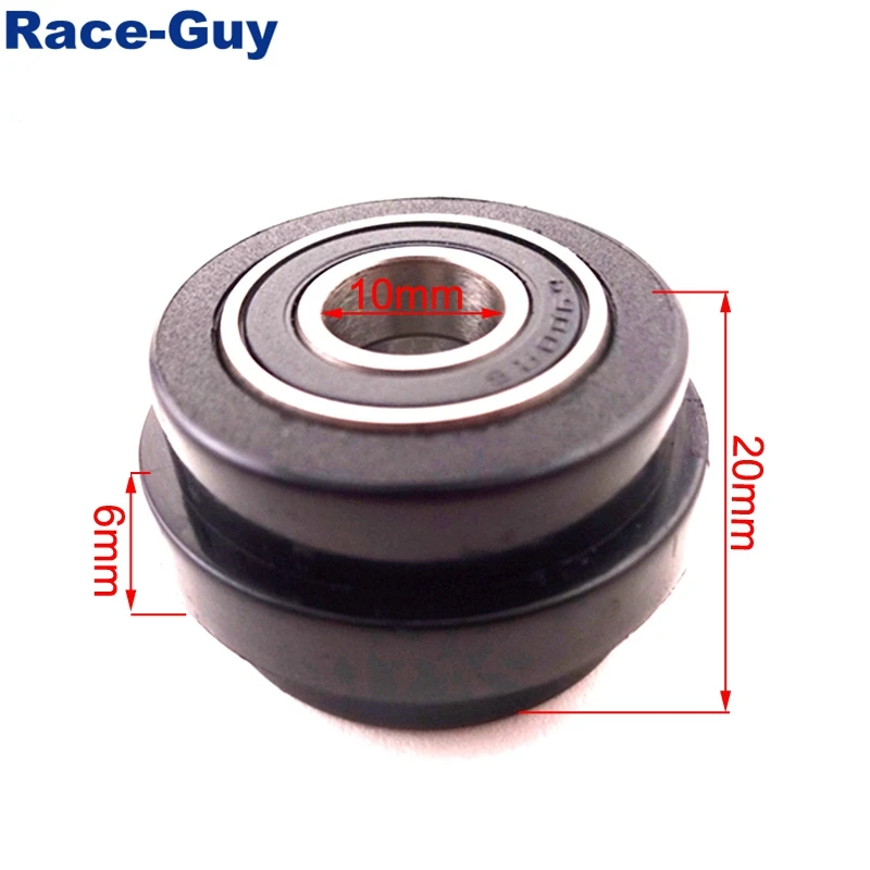 Черная 10 мм направляющая для шкива мотоцикла кроссового мотоцикла| |