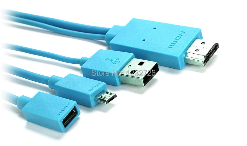 High Quality Universal Micro USB MHL To HDMI Cable HDTV Adapter For Samsung Galaxy S2 S3 S4 S5 HTC LG SONY huawei mi 2 1080P | Мобильные
