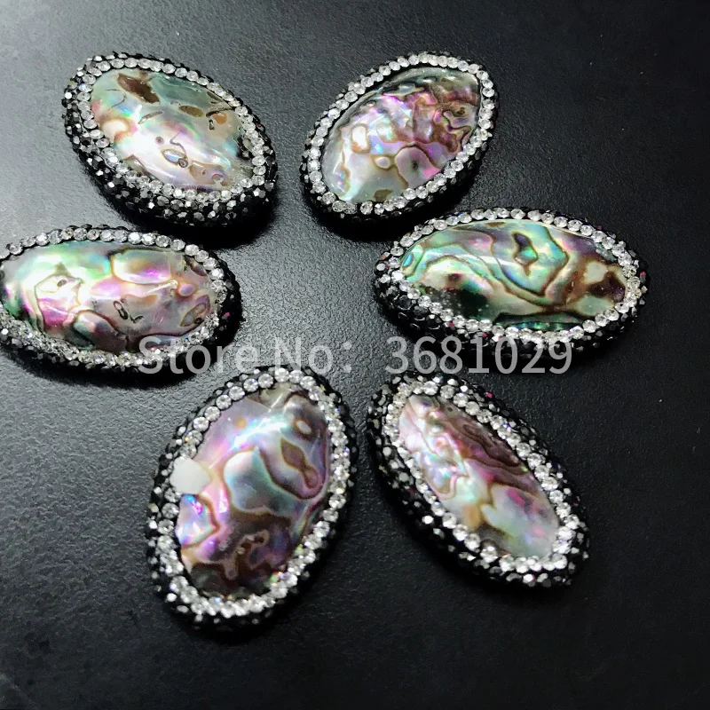 

European and American style elegant temperamental individual color abalone small beads exaggerated vintage trinkets