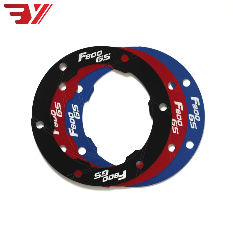 

Blue Motorcycle Accessories CNC Aluminum Transmission Belt Pulley Protective Cover For BMW F 800GS F800GS F800 GS Adventure