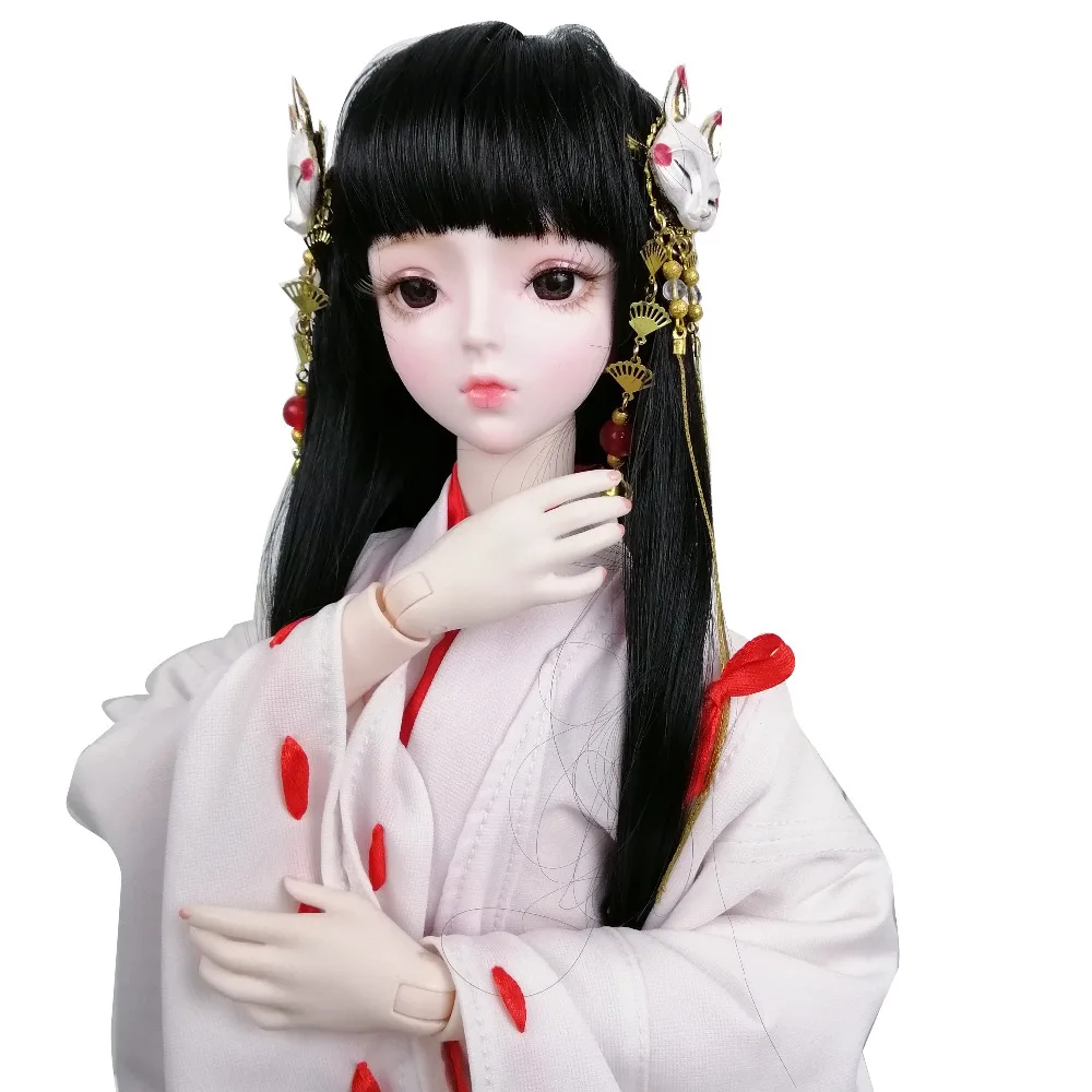 Шарнирная кукла EVA BJD 1/3 японские ведьмы 62 см кимоно шарнирные куклы с SD шариками