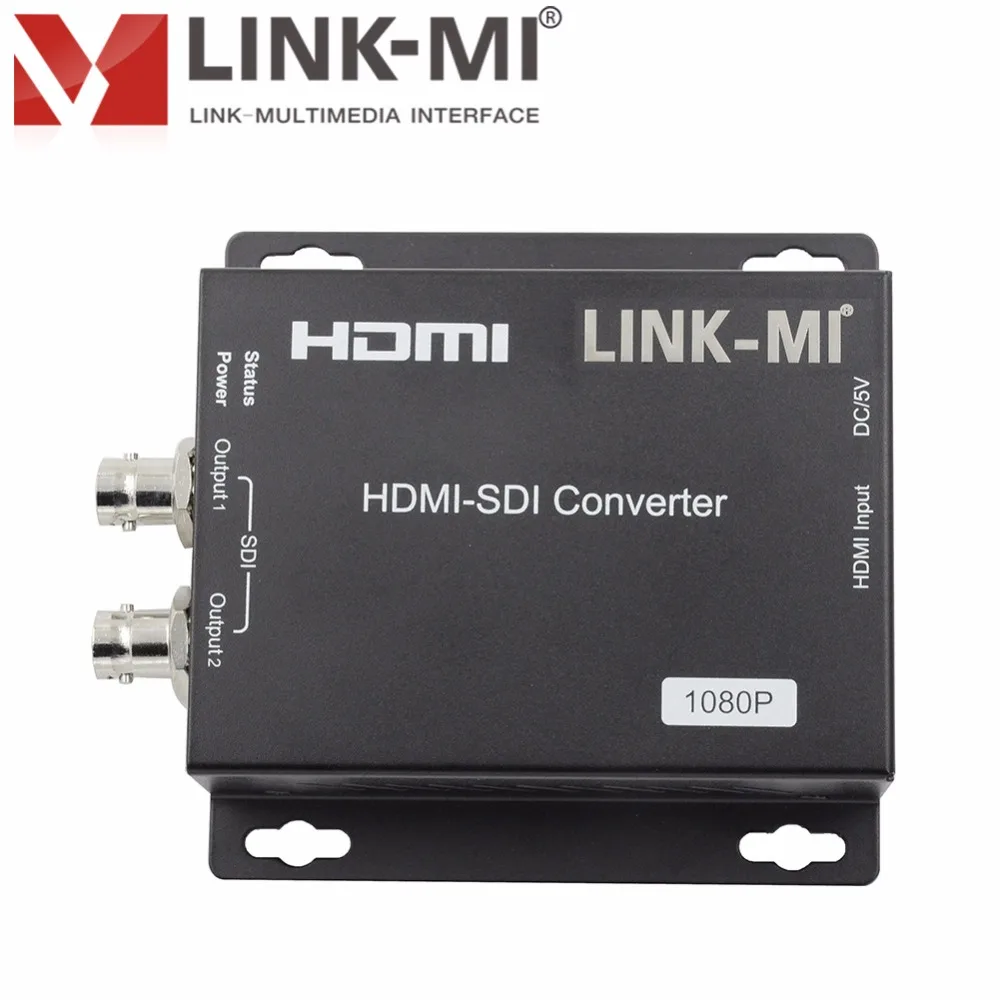 LINK MI LM HSD1 SDI сплиттер 1x2 HDMI to оптический аудио конвертер с поддержкой нескольких