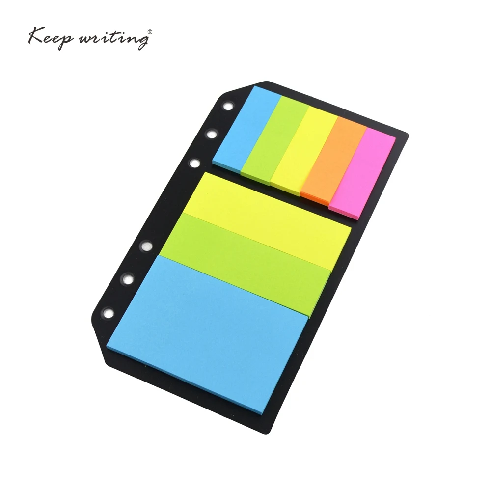 Накладки для банкнот с 6 отверстиями внутренних страниц липкие Примечания B5 A5 A6