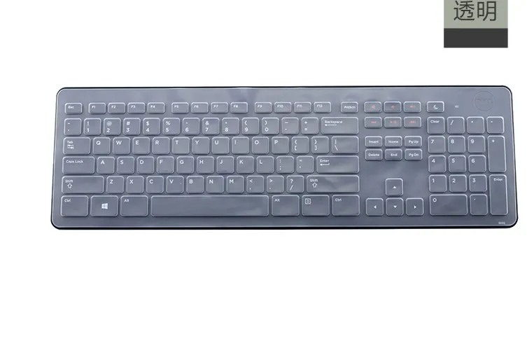 Водонепроницаемый пылезащитный чехол для клавиатуры прозрачный силиконовый