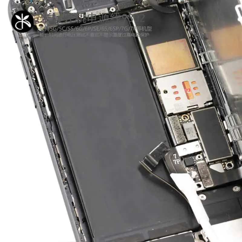 Зажим разъема питания для телефона iPhone 5 5S SE 5C 6 6P 6S 6SP 7 7P ремонт материнской платы