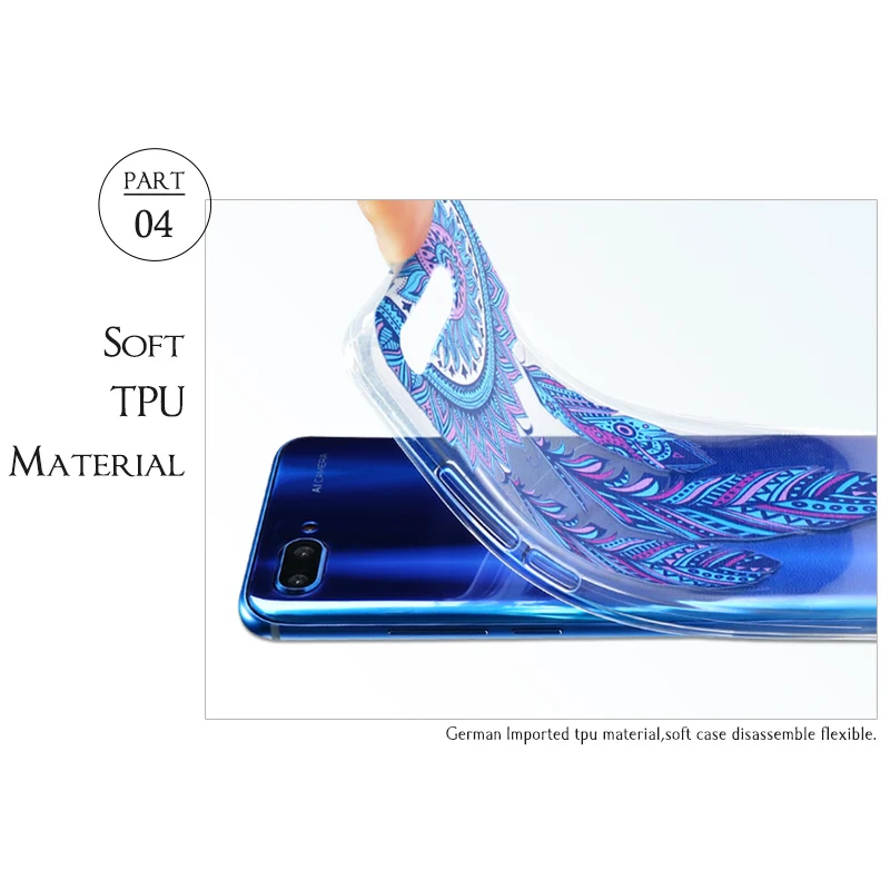 Мягкий чехол из ТПУ для Fundas Huawei Honor 6X силиконовый прозрачный GR5 2017 дюймов