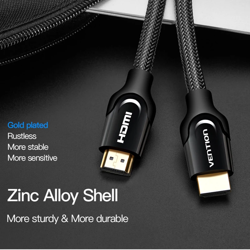 Vention Кабель HDMI к кабель 4 K 2 0 3D 60FPS для сплиттера ТВ ЖК-дисплея ноутбука PS3 проектор