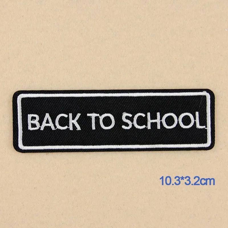  Голубой музыкальной Back To School замечательная Новинка буквы приклеивающиеся