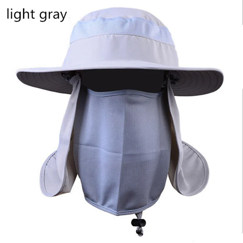 2018 анти-УФ шляпы Мужская Летняя шляпа уличная Солнцезащитная с защитой от