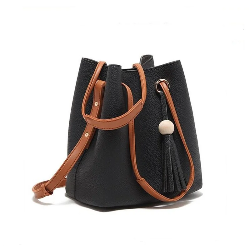 Сумка Bolish женская из искусственной кожи с кисточками на одно плечо | Багаж и сумки