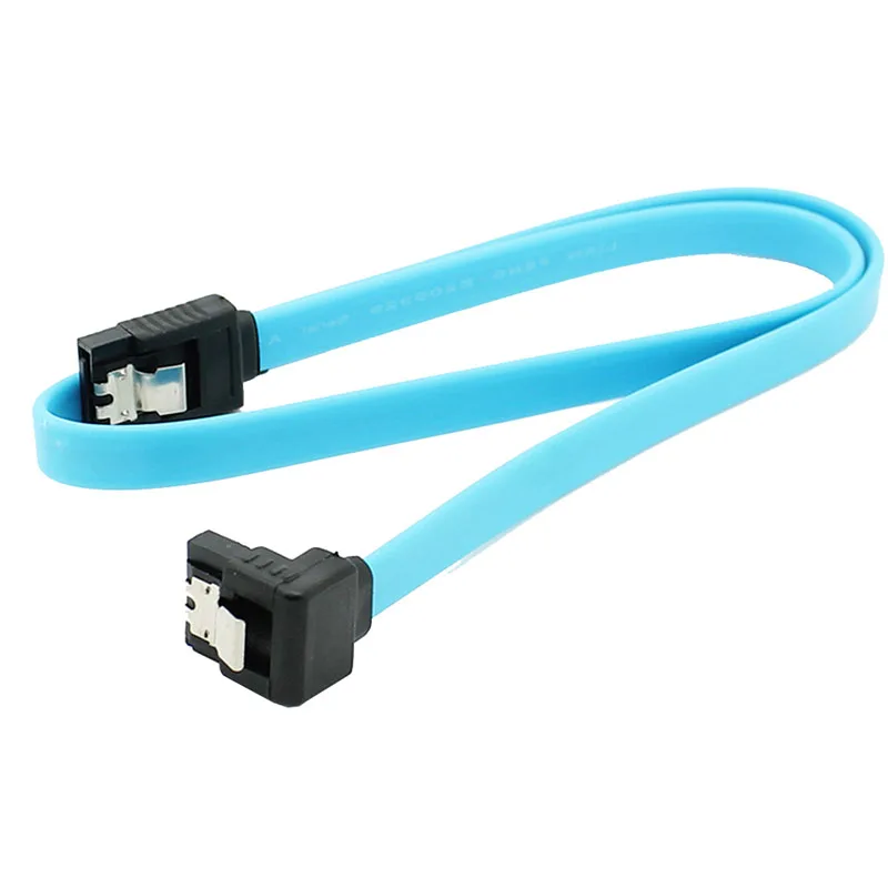 Высокоскоростной прямой прямоугольный кабель 6 Гбит/с SATA 3 0 ГБ/сек. III плоский для