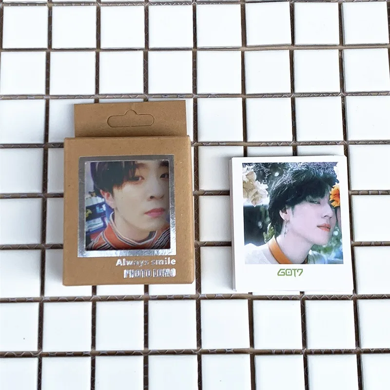 Новый 40 шт./компл. KPOP Got7 ЛОМО карта с фотографией ПВХ карты самодельные карточки