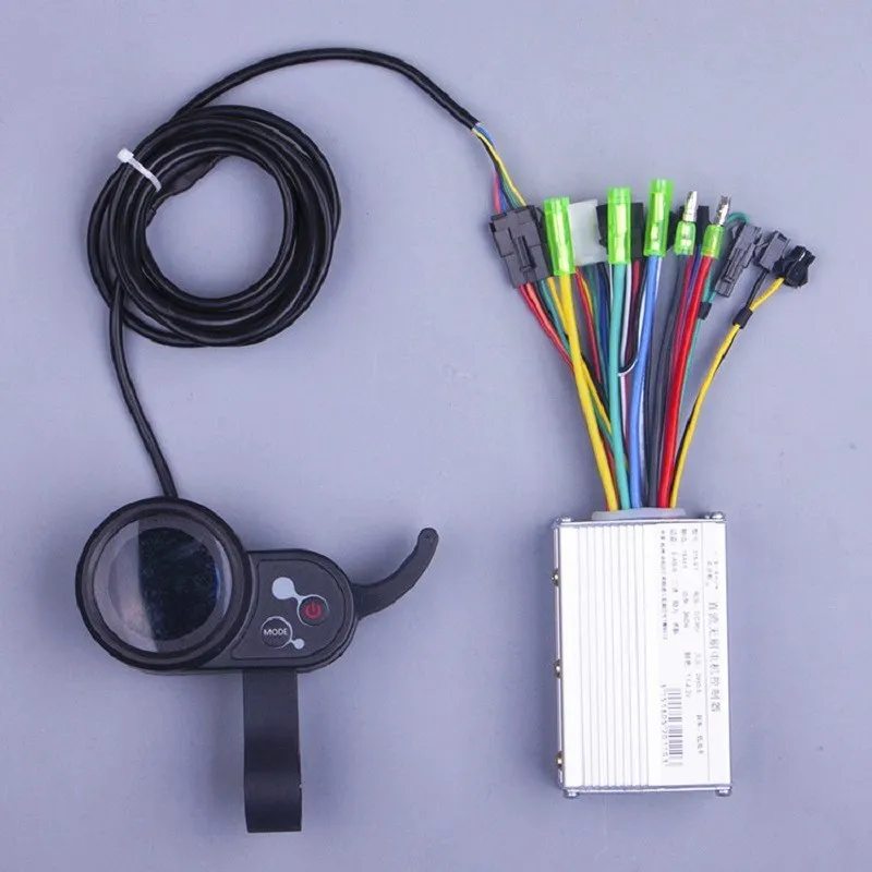 250 Вт 350 BLDC 24V36V48V контроллер и ЖК дисплей с переключателем дроссельной заслонки