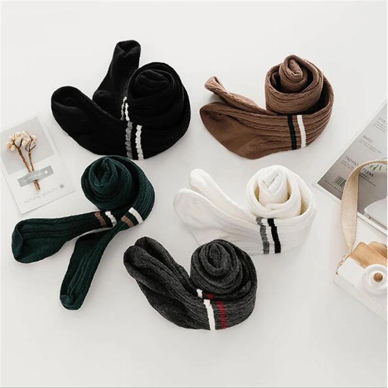 Колготки для маленьких детей теплые хлопковые колготки девочек детские