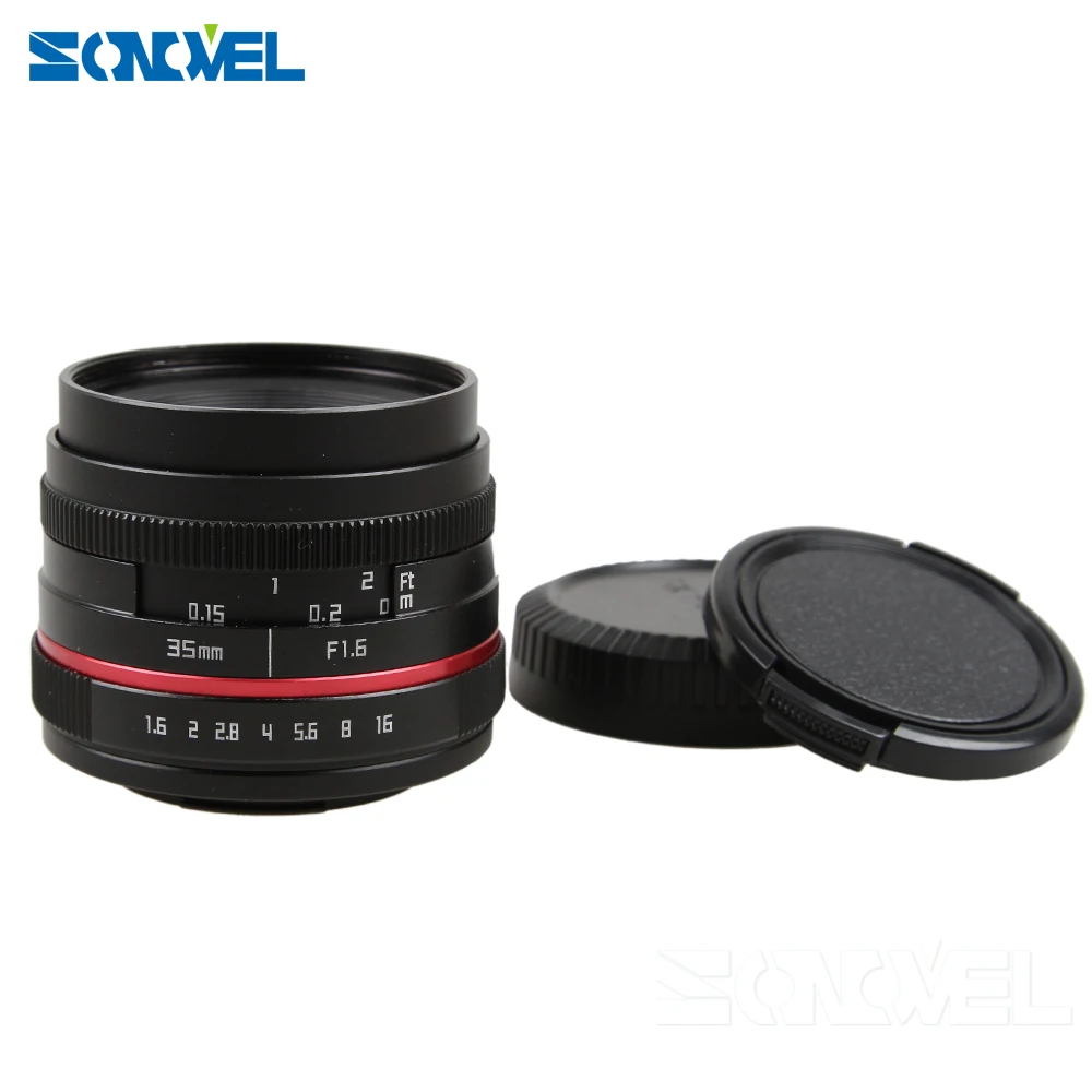 35 мм F1.6 маленькая широкоугольная ручная фотокамера для Fujifilm|lens for fujifilm|35mm f1.6camera lens