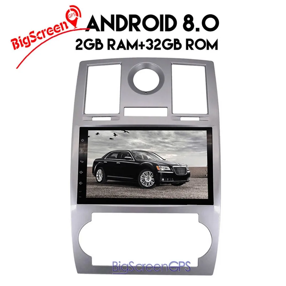 2 Din Android 8 0 Автомобильный GPS Navi Радио для Chrysler 300C Jeep Dodge 2004-2014 RAM Гб ROM 32 ГБ