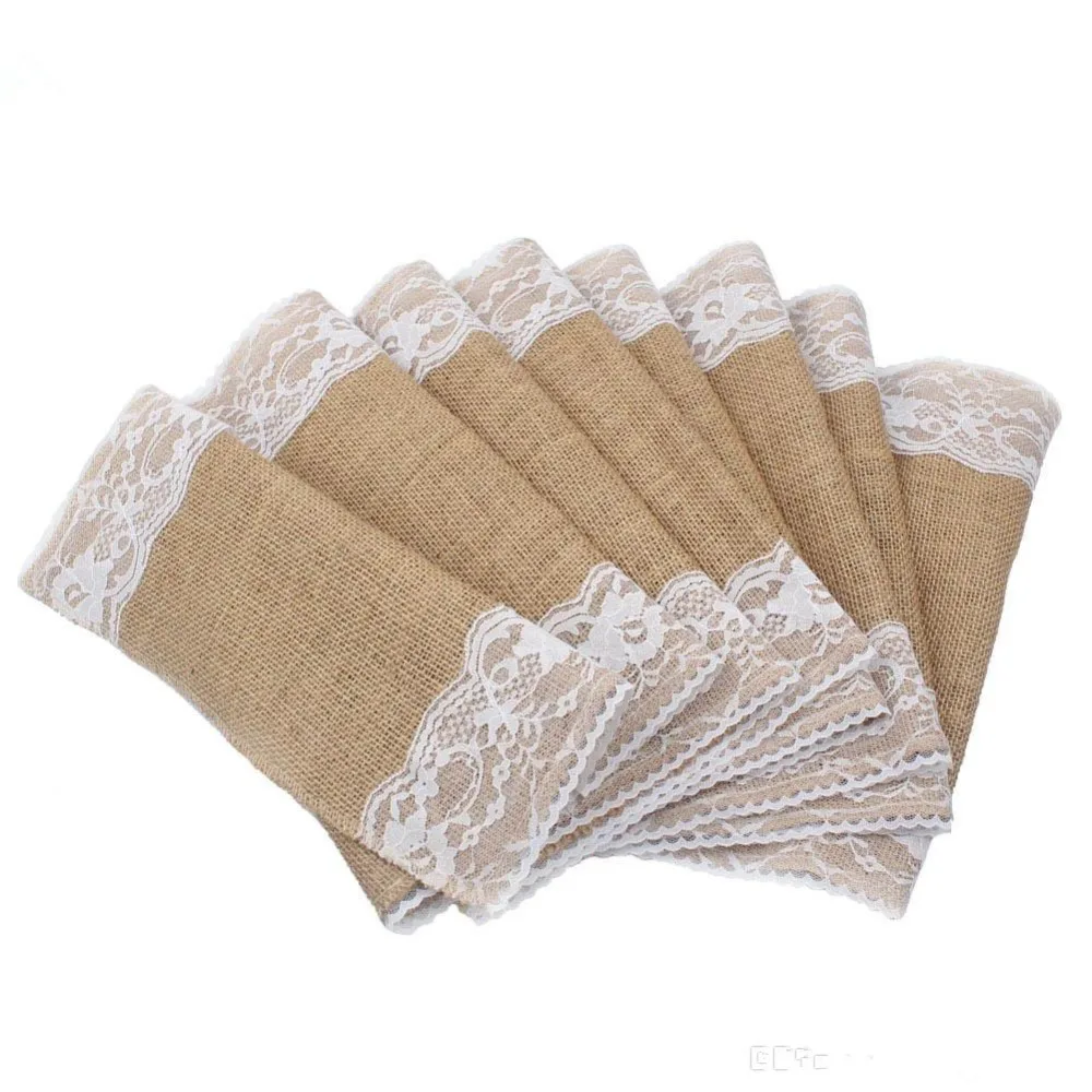 Новинка 30 см x 275 джутовая кружевная ткань винтажные праздвечерние чные