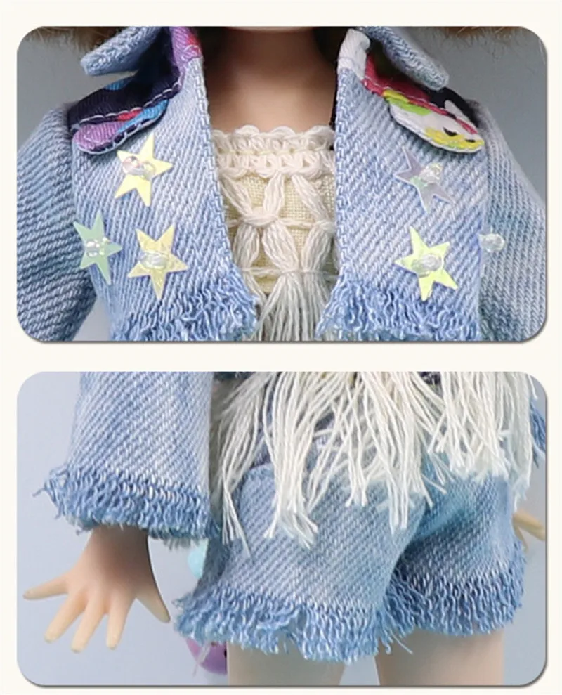 30 см BJD Кукла Одежда Подходит 1/6 Blyth кукла Досуг Стиль одежда в том числе +