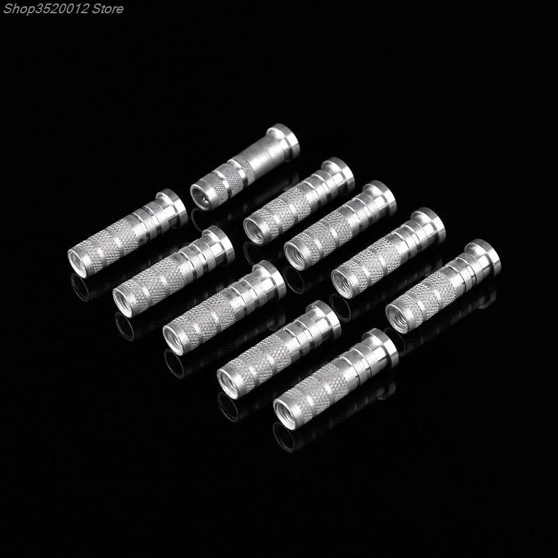 10pcs Aluminum Arrow Shaft Hunting Archery Carbon Fiber Arrowhead Insert 6.2mm Dropshipping | Спорт и развлечения