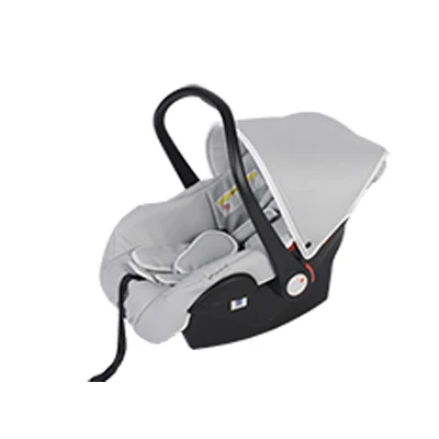 Babyfond 3 в 1 Роскошная Европейская детская коляска, кожаная Двусторонняя амортизационная коляска, брендовая детская коляска 2 в 1, золотисто-коричневая, бесплатные подарки - Цвет: Gray
